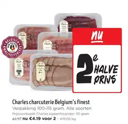 Jumbo Charles charcuterie Belgique's finest aanbieding