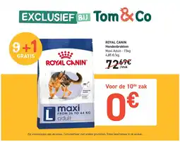 Tom&Co Royal Canin hondenbrokken aanbieding