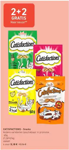 Tom&Co Catisfactions Snacks aanbieding