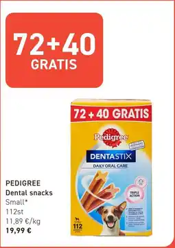 Tom&Co Pedigree Dental snacks aanbieding