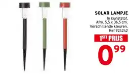 Trafic Solar lampje aanbieding