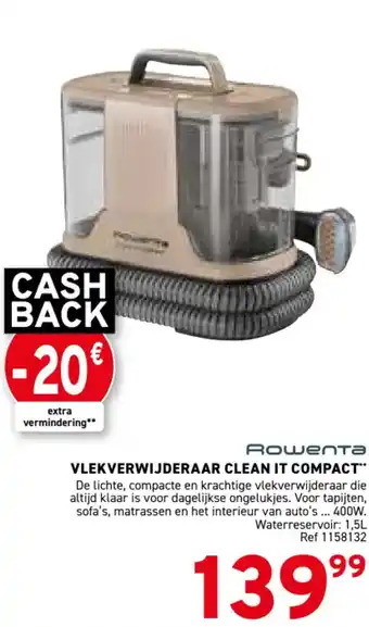 Vlekverwijderaar clean it compact