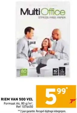 Trafic Riem van 500 vel aanbieding