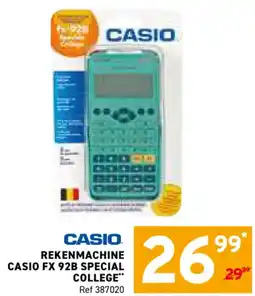 Trafic Rekenmachine casio fx 92b special college aanbieding