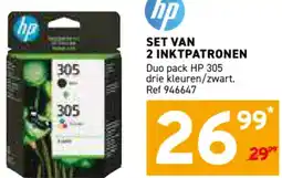 Trafic Hp Set van 2 inktpatronen aanbieding