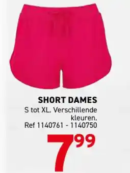 Trafic Short dames aanbieding