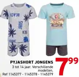 Trafic Pyjashort jongens aanbieding