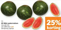 Albert Heijn AH Mini-watermeloen aanbieding