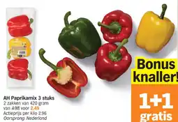 Albert Heijn AH Paprikamix aanbieding