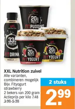 Albert Heijn XXL Nutrition zuivel aanbieding