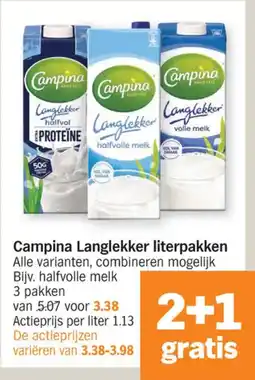 Albert Heijn Campina Langlekker aanbieding