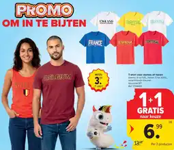 Carrefour T-shirt voor dames of heren aanbieding