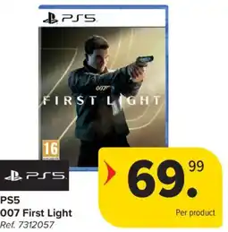 Carrefour PS5 007 First Light aanbieding