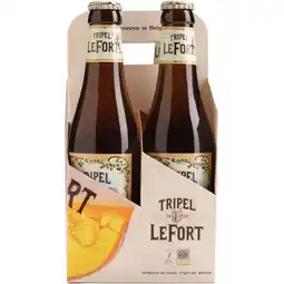 Albert Heijn LeFort Tripel 4-pack aanbieding