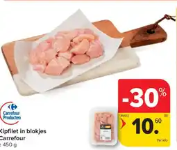 Carrefour Market Kipfilet in blokjes Carrefour aanbieding