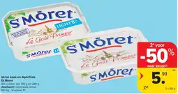 Carrefour Market Verse kaas en Apérifrais St Môret aanbieding