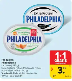 Carrefour Market Producten Philadelphia aanbieding