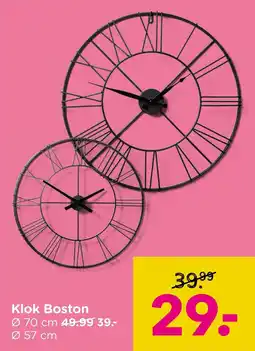 Xenos Klok Boston aanbieding
