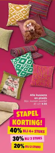 Xenos Alle kussens en plaids aanbieding