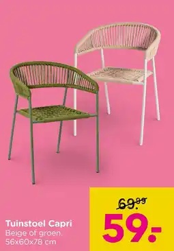 Xenos Tuinstoel Capri aanbieding