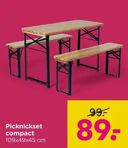 Xenos Picknickset compact aanbieding