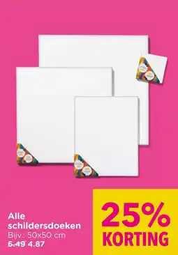 Xenos Alle schildersdoeken aanbieding