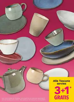 Xenos Alle Toscane servies aanbieding