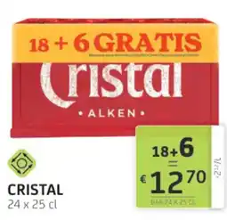 BelBev Cristal aanbieding