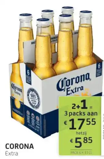 BelBev Corona Extra aanbieding