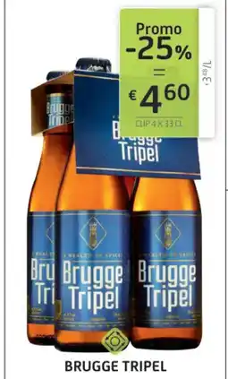 BelBev Brugge tripel aanbieding