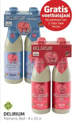 BelBev Delirium aanbieding