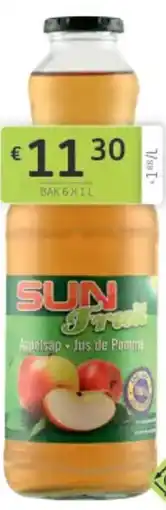 BelBev SUNFRUIT Appel aanbieding