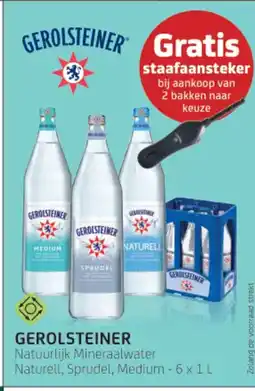 BelBev Gerolsteiner aanbieding