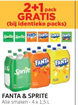 BelBev Fanta & sprite aanbieding