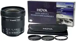 Coolblue Canon EF-S 10-18mm f/4.5-5.6 IS STM + Hoya Digital Filtre In aanbieding