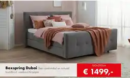 Woonsquare Boxspring Dubai aanbieding