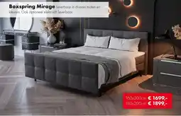 Woonsquare Boxspring Mirage aanbieding