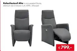 Woonsquare Relaxfauteuil Alta aanbieding
