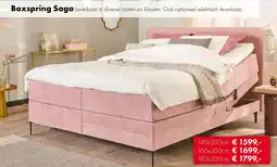 Woonsquare Boxspring Saga aanbieding