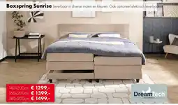 Woonsquare Boxspring Sunrise aanbieding