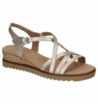 Gabor Gouden Sandalen