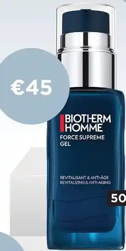 ICI PARIS XL Biotherm force supreme gel aanbieding