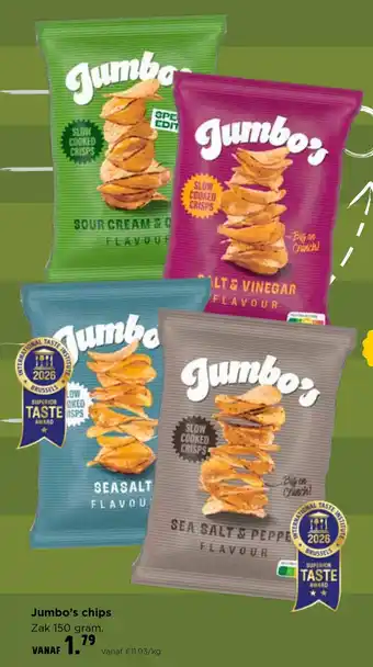 Jumbo Jumbo's Chips aanbieding