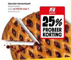 Jumbo Geruite kersentaart aanbieding