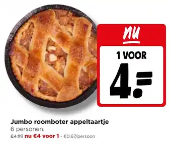 Jumbo Jumbo roomboter appeltaartje aanbieding
