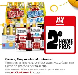 Jumbo Corona, Desperados of Liefmans aanbieding