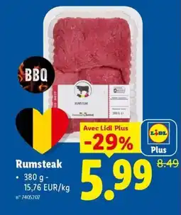Lidl Rumsteak aanbieding