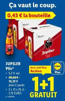 Lidl Jupiler Pils aanbieding