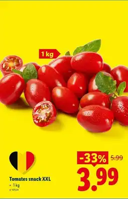 Lidl Tomates snack XXL aanbieding