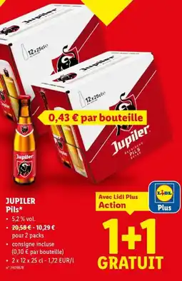 Lidl Jupiler Pils aanbieding